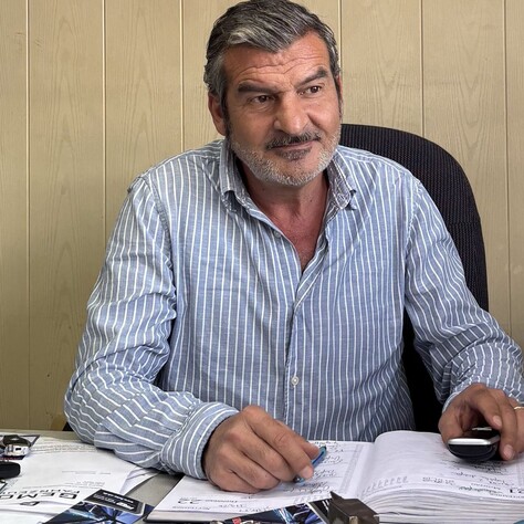 Petros Meladinis, Inhaber von Karosseriebau Meladinis